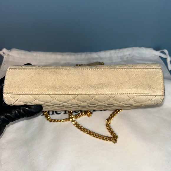 Saint Laurent Medium Suede Envelope Bag
